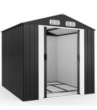 casetta da giardino in lamiera