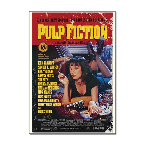 Poster film pulp - pulp, fiction