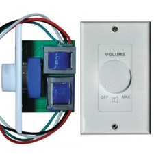 REGOLATORE DI VOLUME PYLE PVC1 A MANOPOLA FILODIFFUSIONE CASA HOME PLACCA PARETE