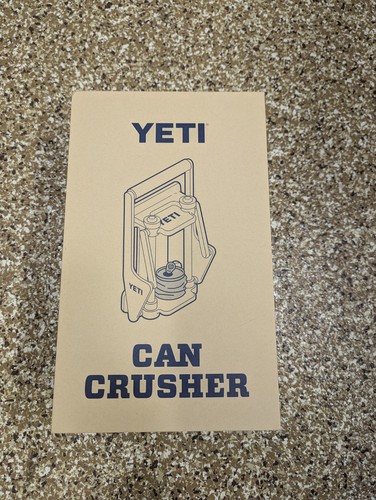 Yeti can crusher nuovo - yeti,