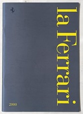 La FERRARI 2000 Depliant di 40 pag.  Produzione e Stagione Agonistica ITA-ENG