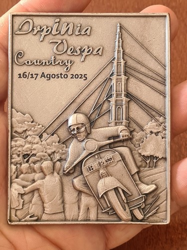 Placca irpinia vespa club - irpinia,