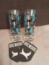 2x BrewDog Monaco Pint Glasses
