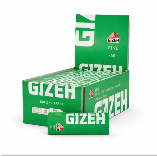Cartine gizeh corte fine green - gizeh,
