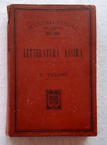 Letteratura assira manuali - assira,