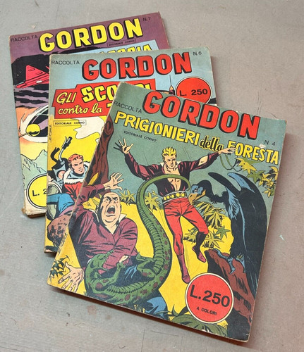 Gordon raccolta numeri - 3, 1962