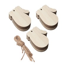 30 ritagli di legno di guanti non finiti per progetti fai da te oggetti