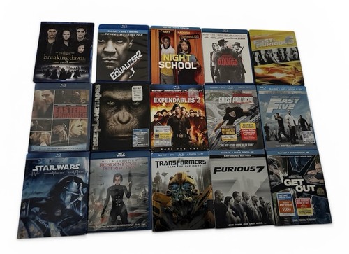 Assorted blu ray - assorted, movie