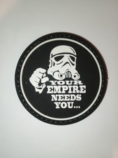 Your Empire Needs You Patch Hook & Loop PVC Morale Airsoft Tactical Stormtrooper