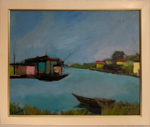 Dipinto olio tavola - dipinto,