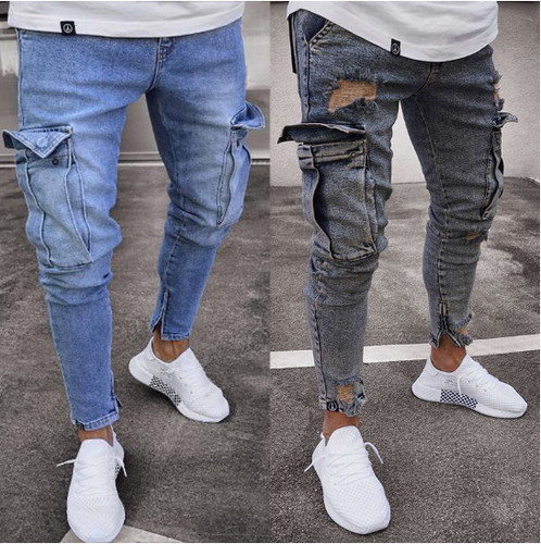 Jeans uomo strappati - , effetto