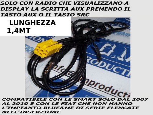 Cavo aux mp3 - aux, grande
