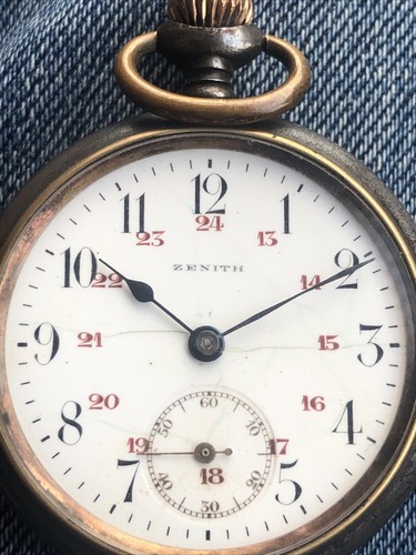 Pocket watch zenith militare - watch,