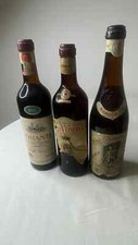 VINO DA COLLEZIONE ANNI 60 BAROLO,CHIANTI -LEGGI DESCRIZIONE