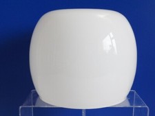 Ciondolo Vetro Opalino Bianco