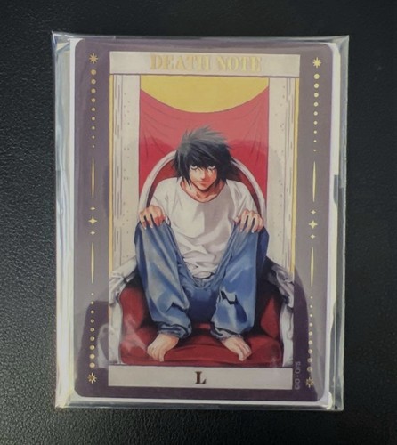 Lawliet death note gold - lawliet, foil
