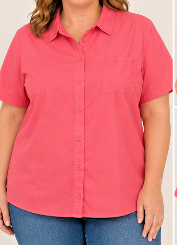 Top liz rosa - 2x, con
