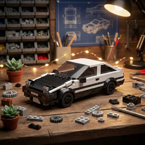 Ae86 blocchi costruzione auto - costruzione,