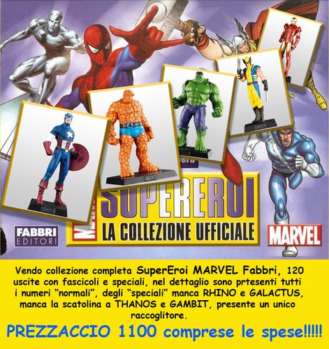 Super eroi marvel fabbri - eroi,
