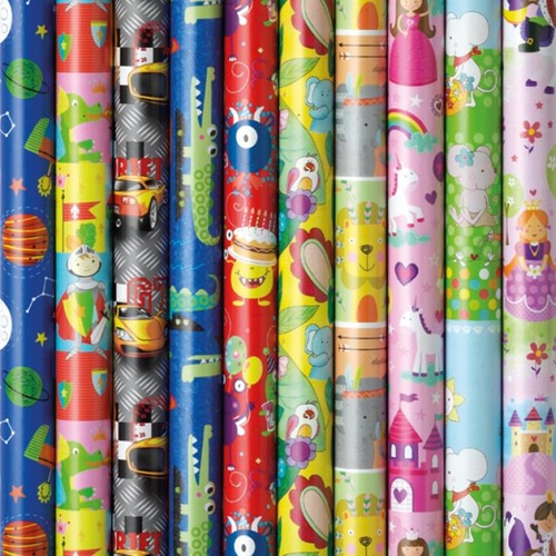 Rotoli carta regalo bambini - 10,