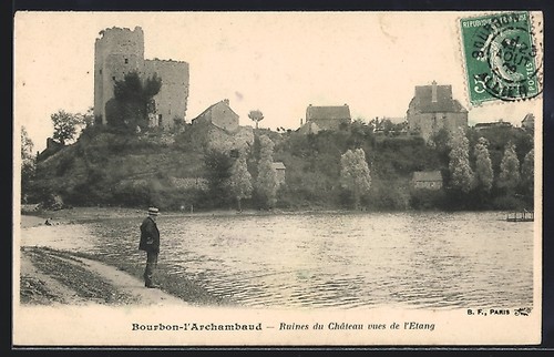 Cpa bourbon archambault - cpa, bourbon-l´archambault