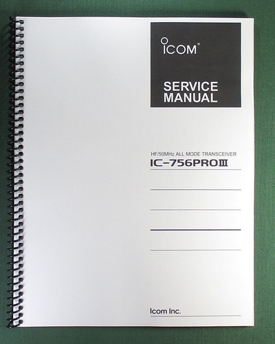 Icom 756proiii manuale di - icom,
