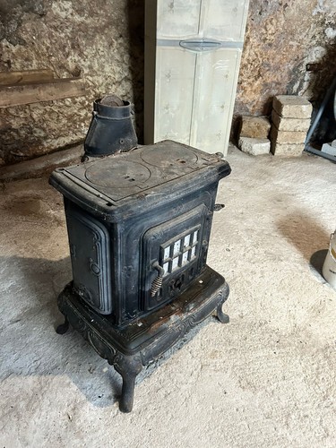 Parlor stove ghisa made in - parlor,