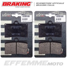 Pastiglie DUCATI 851 Biposto /Strada/ S 1988 1989 1990 1991 1992 Kit Ant BRAKING