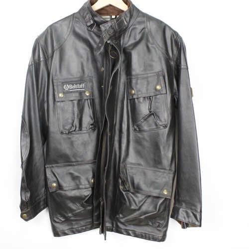 Giacca pelle belstaff - pelle, nera