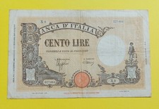 LIRE CENTO BARBETTI FASCIO