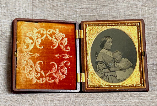 Antique c1850 victoria ornated - c1850,