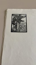 foglio di carta da lettere D’Annunzio originale 