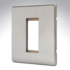 MK 1 Banda Dati Euro Mod Spazzolata Inox Spazzolata Nera K24181 BSSB