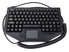 iKey FT-88-911-TP-JP11-USB Tastiera USB mobile robusta touchpad retroilluminato