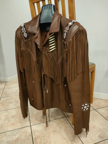 Giubbetto pelle vintage - giubbetto,