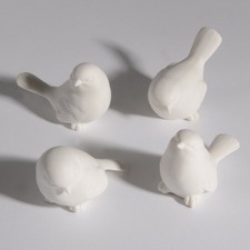 Vogelpaar 4er Set Porcellana