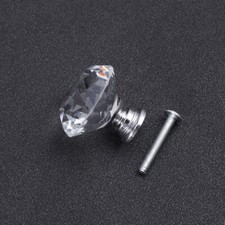 10 pezzi bottoni cristallo maniglia diamante acrilico cassetto bottoni porta vetro maniglia