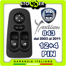 Pulsantiera Alzacristalli Interruttori Specchietti per LANCIA YPSILON 843 03-11