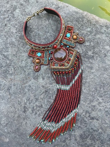 Collana donna pietre - dure, e