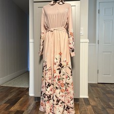 Abito lungo maxi floreale