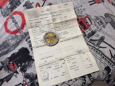 Bollo 1962 moto epoca Ducati 60 targa FE documento porta bol. no libretto telaio