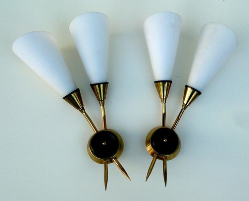 Eccezionale coppia lampade - coppia, di