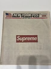 Supreme x The New York Post Newspaper "Sports Extra Edition" - RARE!!!!