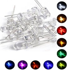 3 diodi led trasparenti acqua