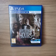 THE INVISIBLE HOURS - PS4 PLAYSTATION 4 NUOVO VIDEOGIOCO VR COMPATIBILE PAL