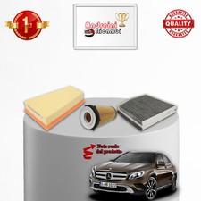 KIT TAGLIANDO FILTRI MERCEDES GLA 180 90KW 122CV DAL 2015 ->