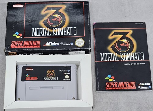 Mortal kombat nintendo - kombat, 3