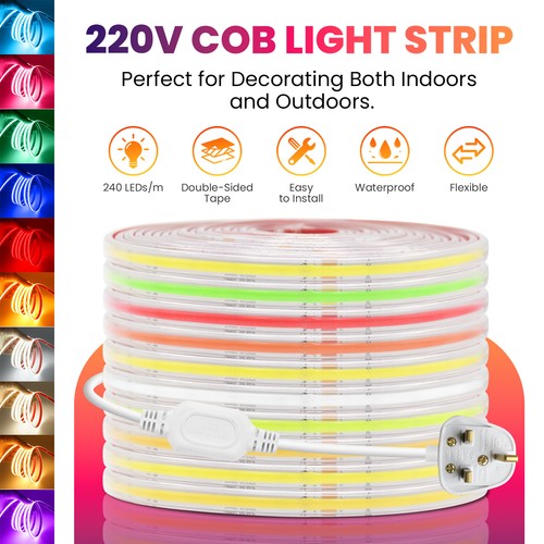 Striscia led cob 220v - led,