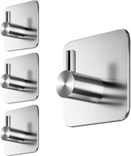 Ganci Adesivi Bagno, Set Di 4