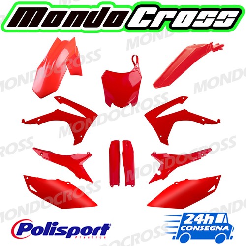 Kit plastiche polisport rosso - kit,
